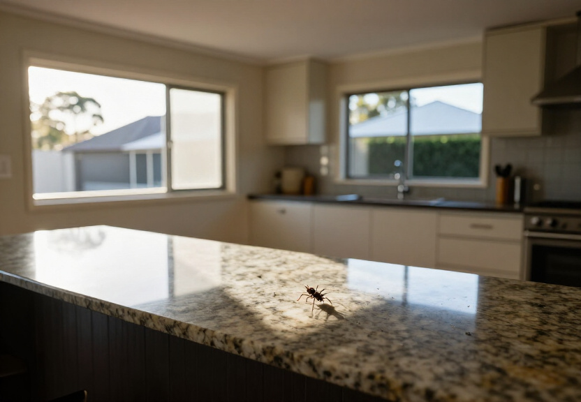 Ant-free garden in Rozelle after treatment